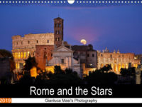 , показывая наши уникальные изображения звезд над легендарными памятниками Рима