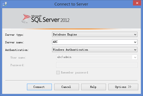 Проверка подлинности Windows является параметром по умолчанию для новой установки SQL Server и позволяет получить доступ к базе данных без указания имени пользователя или пароля