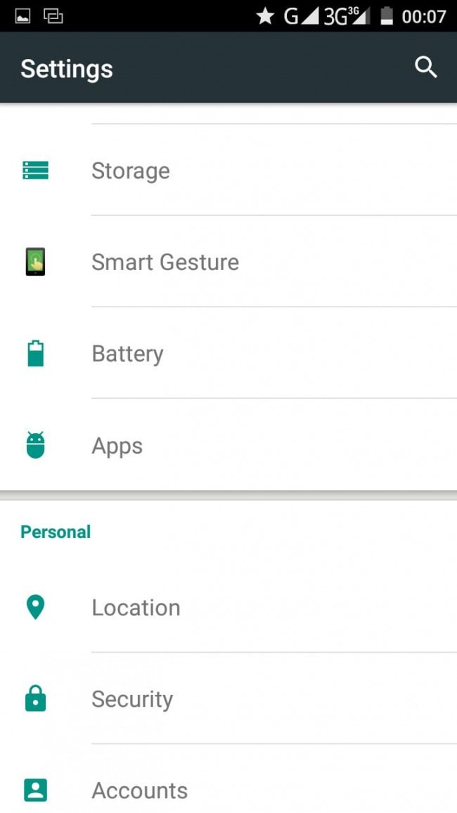 Application manager разные с Android телефоны но искать что-то похожее на значок ОК и нажмите на нее